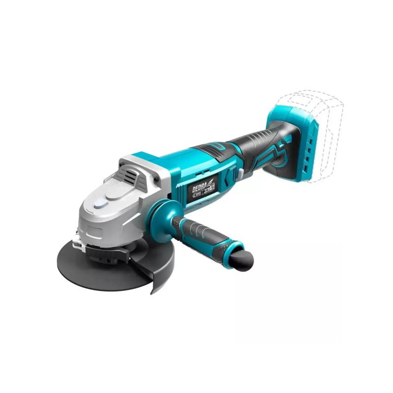 Szlifierka kątowa akumulatorowa, długa, DEDRA SAS+ALL DED7051